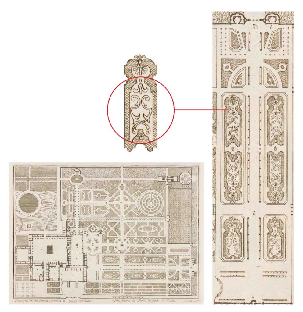 disegno del progetto di restauro