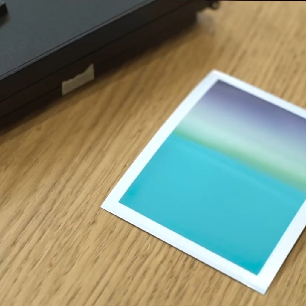 tecnica fotografica con vecchie Polaroid di artista Davide Franchina