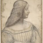 Leonardo da Vinci, Portrait of Isabella d’Este – Portrait d’Isabelle d’Este  © RMN-Grand Palais (Musée du Louvre) Michel Urtado
