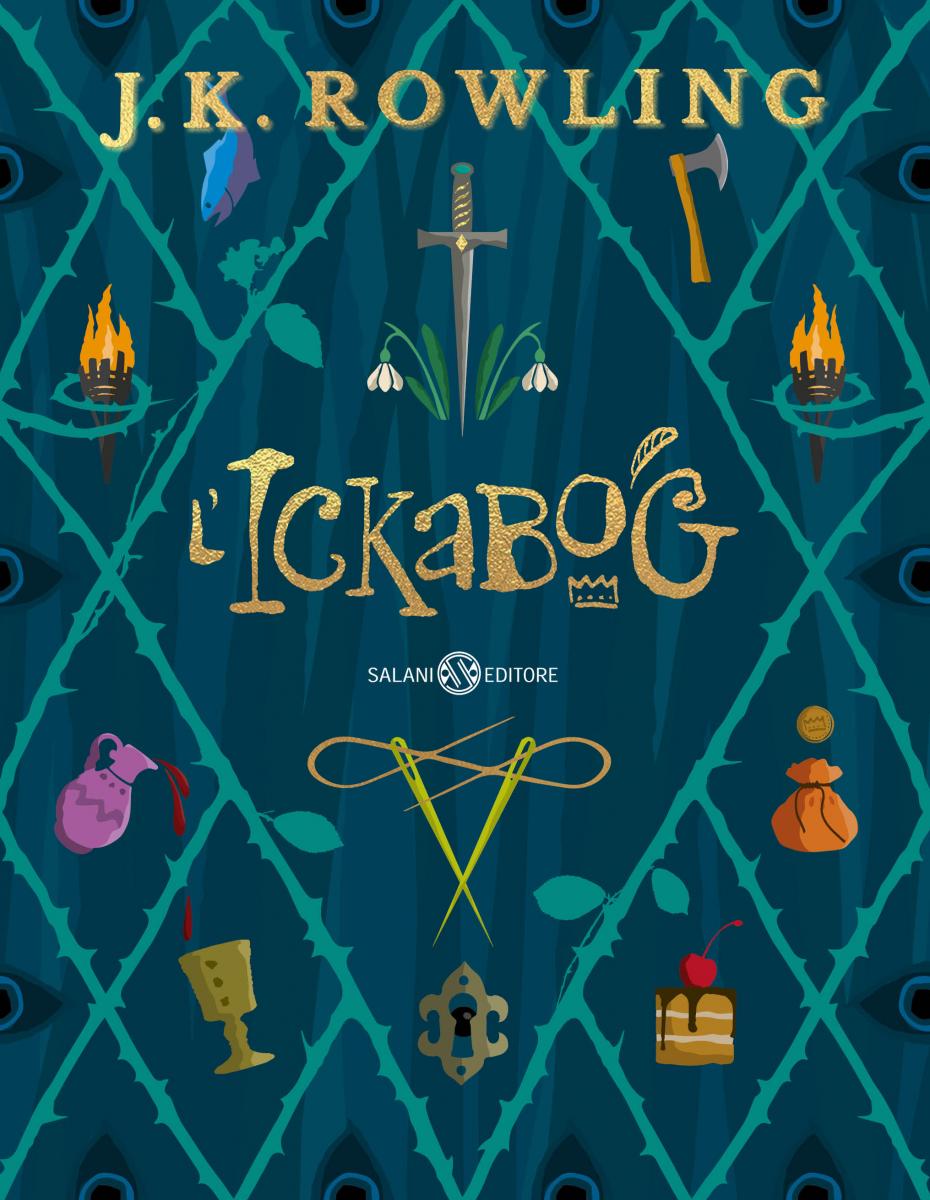 J.K. Rowling L’Ickabog copertina libro