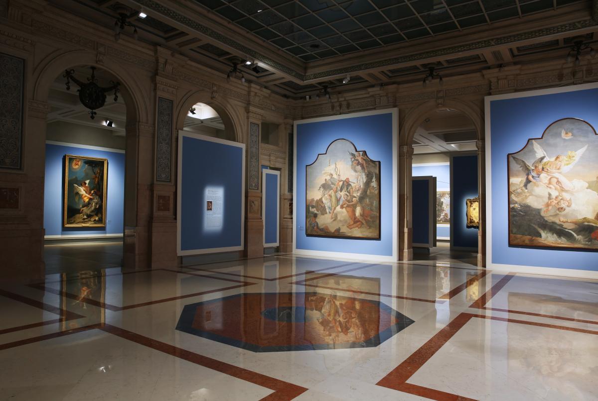 Tiepolo. Venezia, Milano, l’Europa allestimento alle Galleria d'Italia Milano