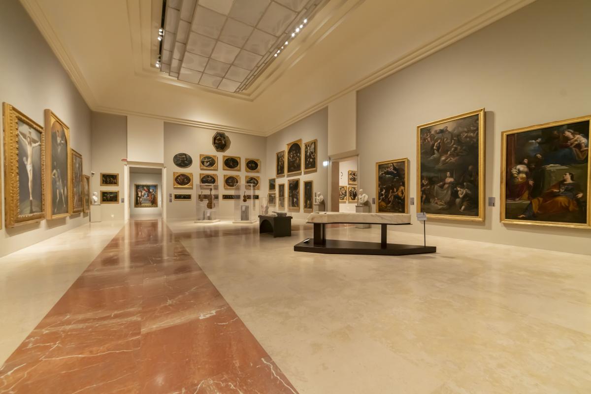 Gallerie Estensi sala con opere