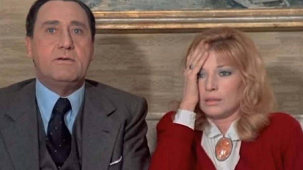 Monica Vitti con Alberto Sordi