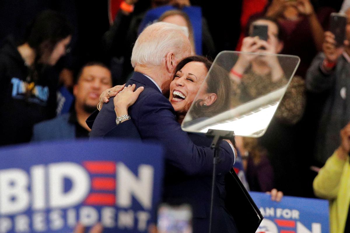 Kamala Harris e Joe Biden