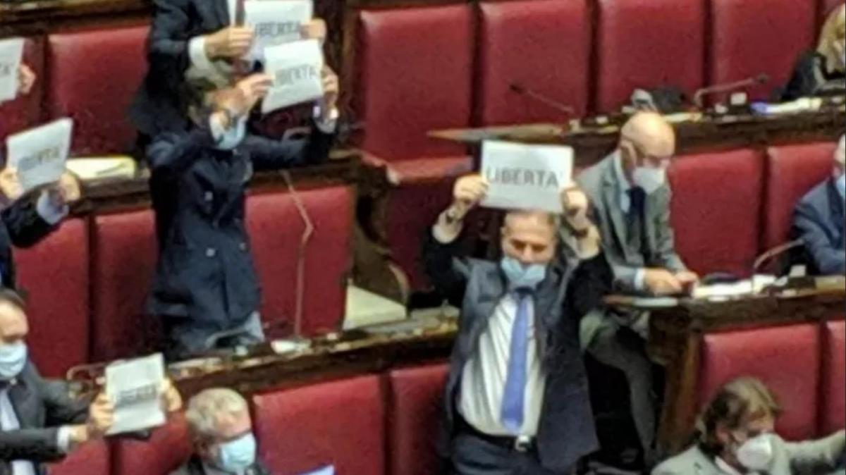 Zan Omotransfobia opposizione in aula imbavagliati