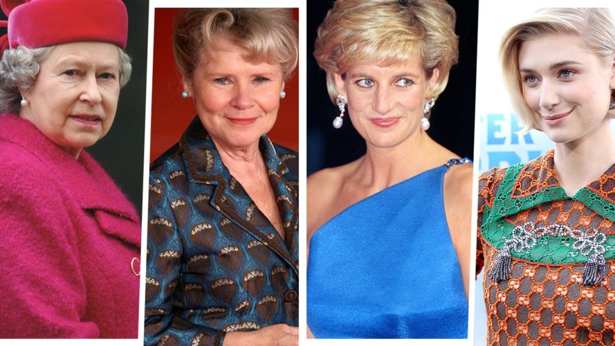 The Crown la regina elisabetta w Diana con le loro interpreti