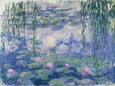 Natale con Monet le ninfee