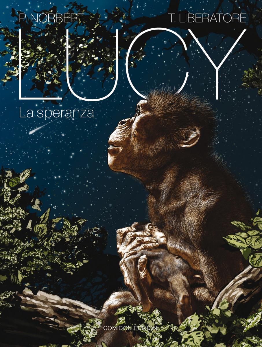 Lucy. Sogno di un'evoluzione copertina del fumetto