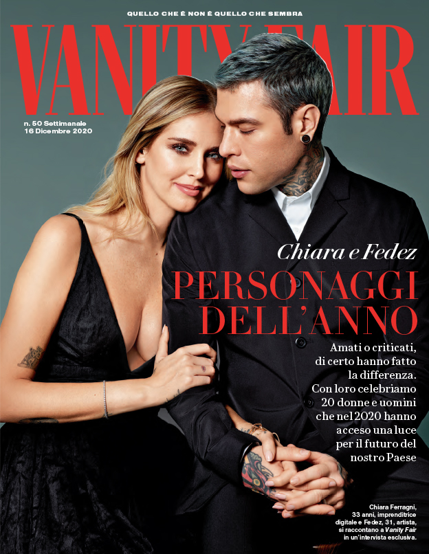 Chiara Ferragni e Fedez copertina Vanity Fair