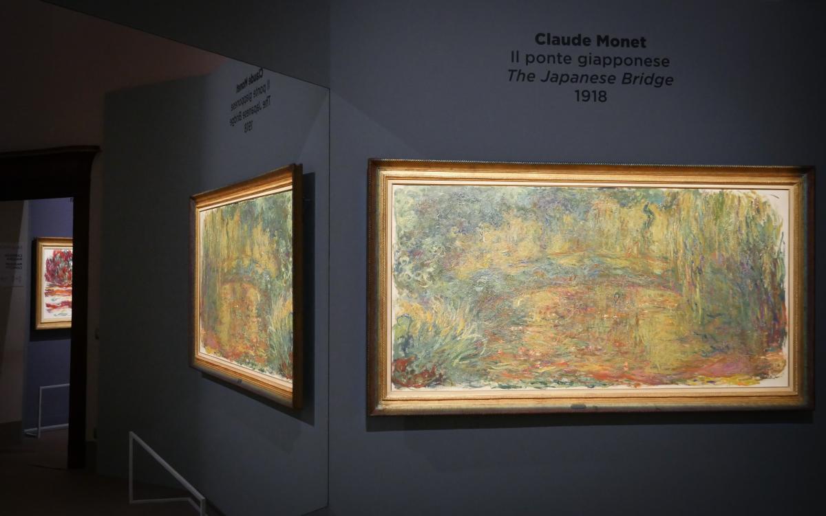 Natale con Monet allestimento mostra