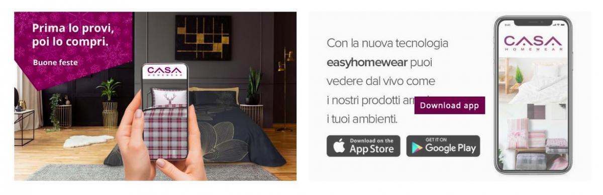 Natale 4.0 con l’app CASAhomewear app