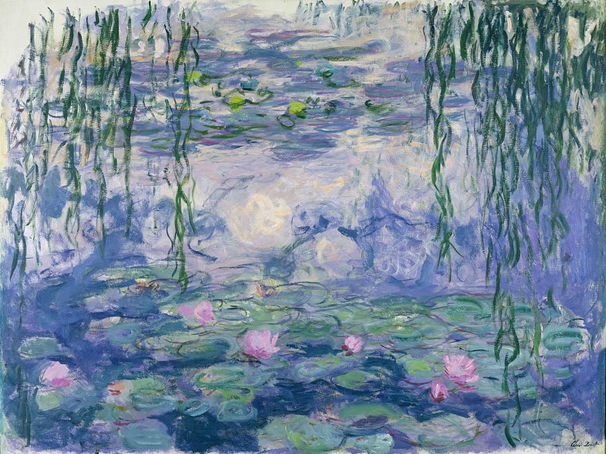 Nasce "Art.Live!" Claude Monet Ninfee quadro