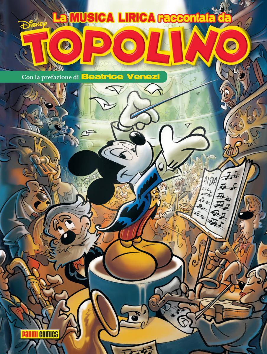 Topolino Giuseppe Verdi copertina fumetto