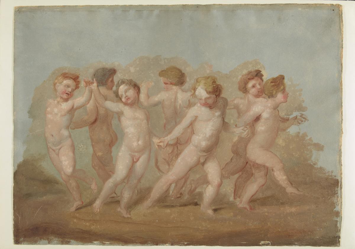 Giuseppe Bossi e Raffaello Danza di putti