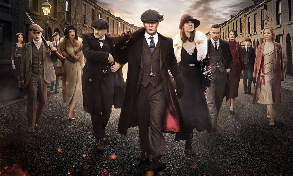 lingua originale Peaky Blinders locandina serie tv