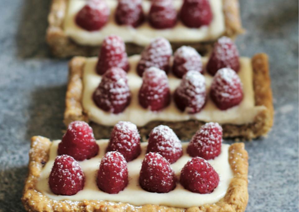 Cucina Botanica crostata di lamponi veg