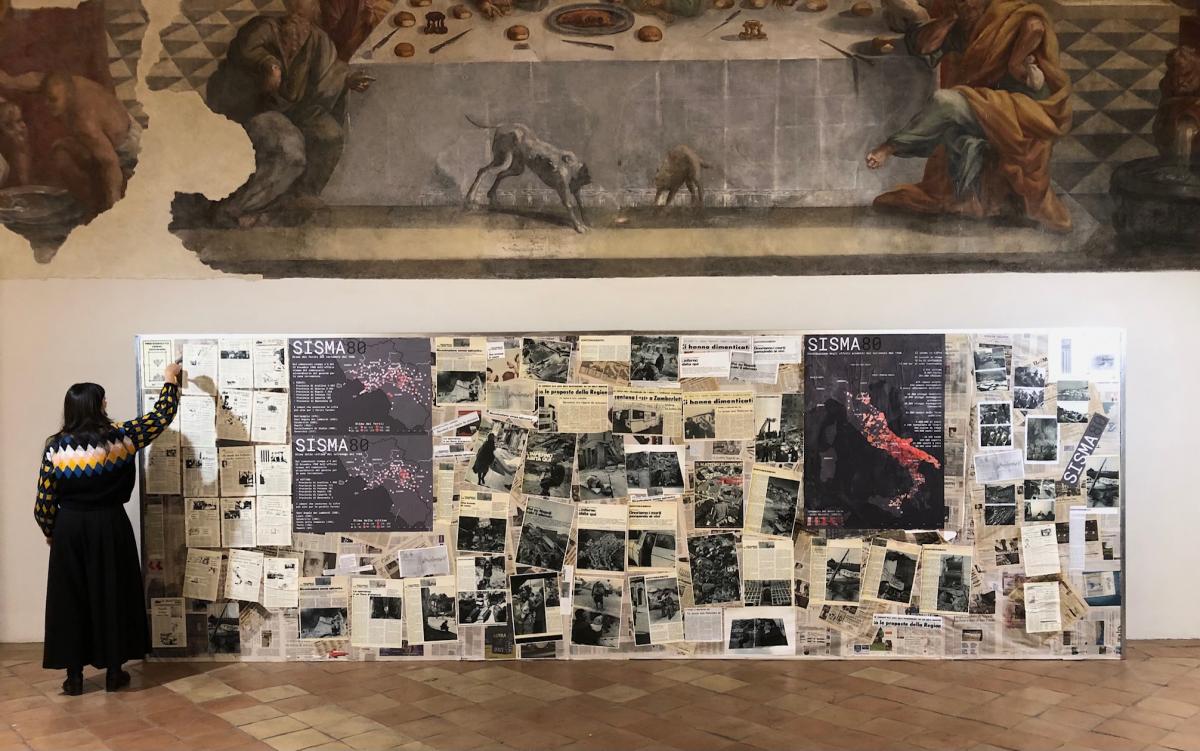 SISMA80 installazione mostra