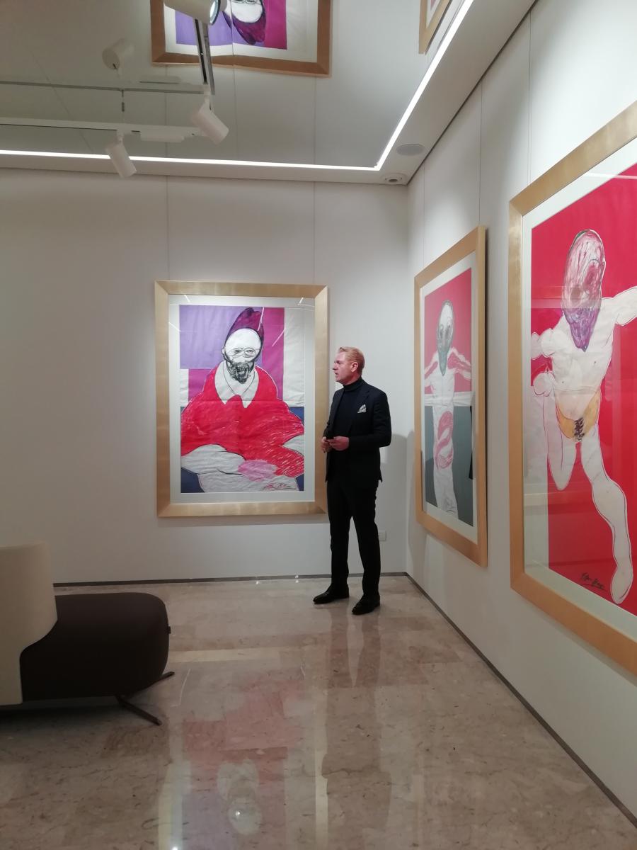 Francis Bacon inaugurazione