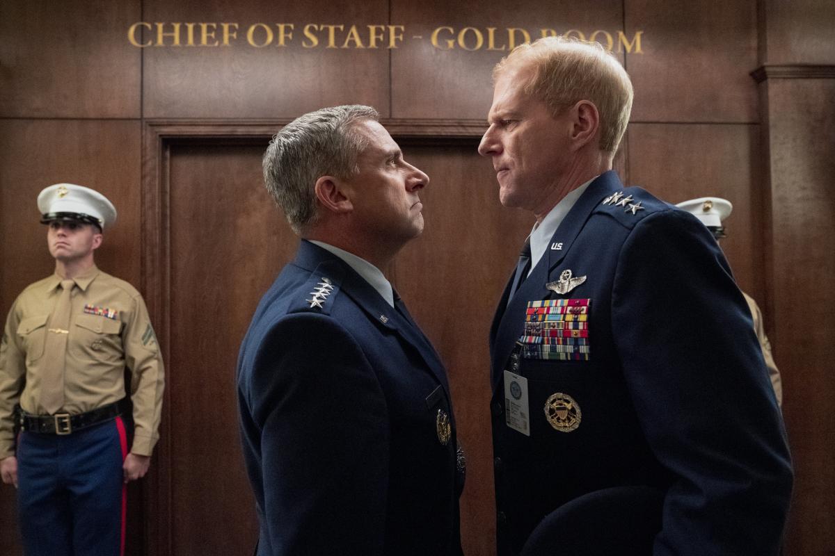 Space Force Steve Carell e Noah Emmerich