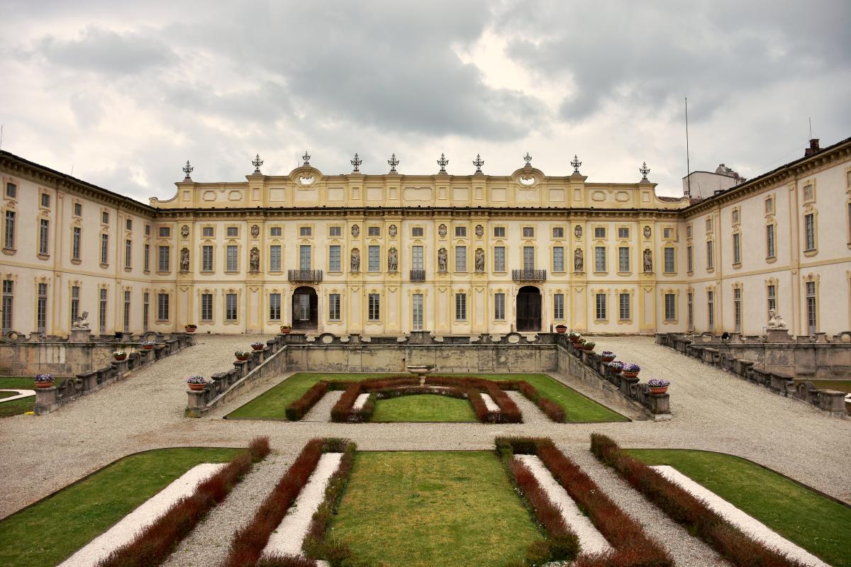 Villa Arconati facciata restauro