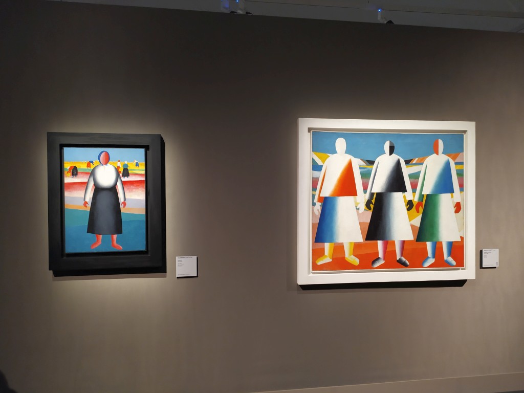 2 quadri di contadine di Kazimir Malevich