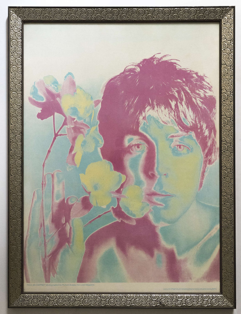 Ritratto di Paul Mc Cartney dei Beatles di Richard Avedon