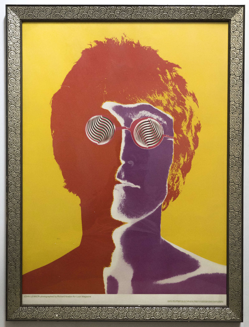 Ritratto di John Lennon dei Beatles di Richard Avedon