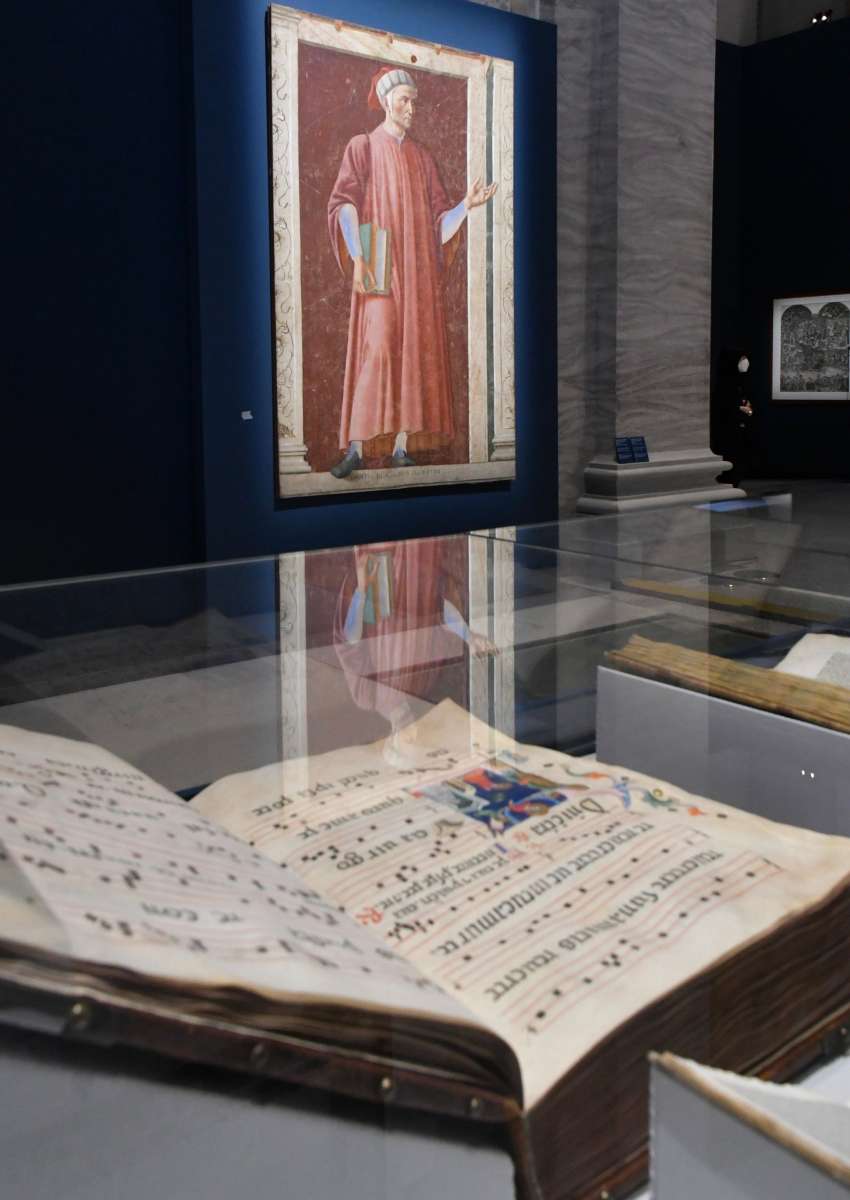 Dante. La visione dell'arte. Manoscritto e quadro 