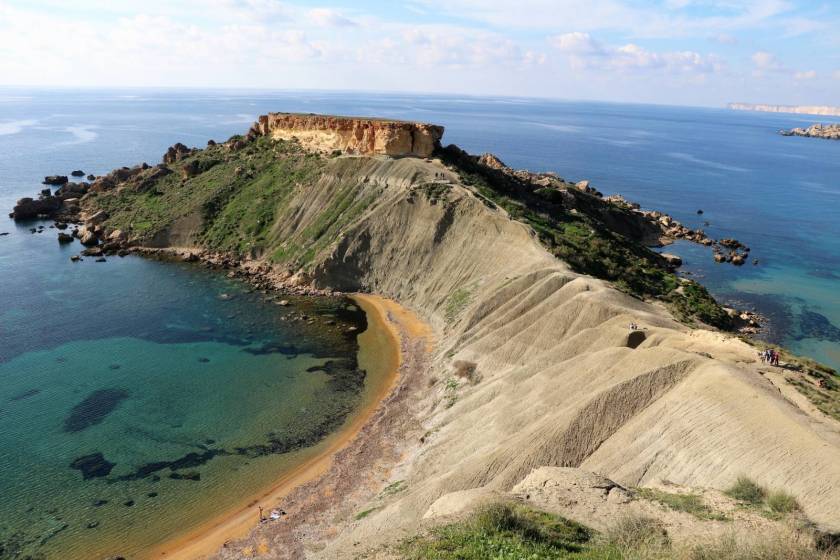 Golden bay, Ghajn Tuffieha e Riviera beach