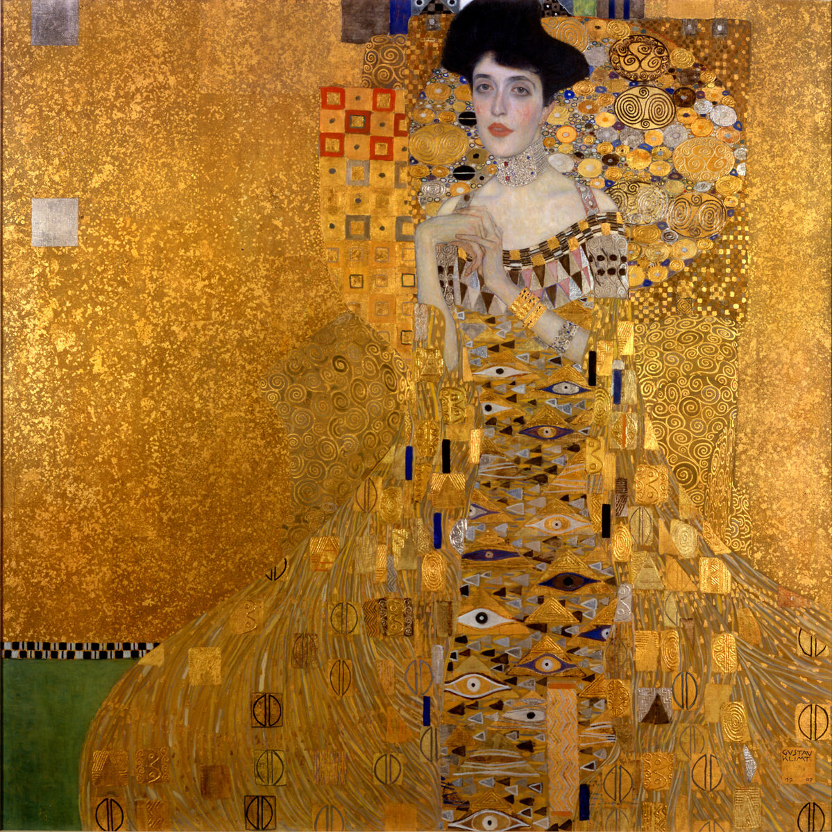 Gustav Klimt Ritratto di Adele Bloch-Bauer I, 1907