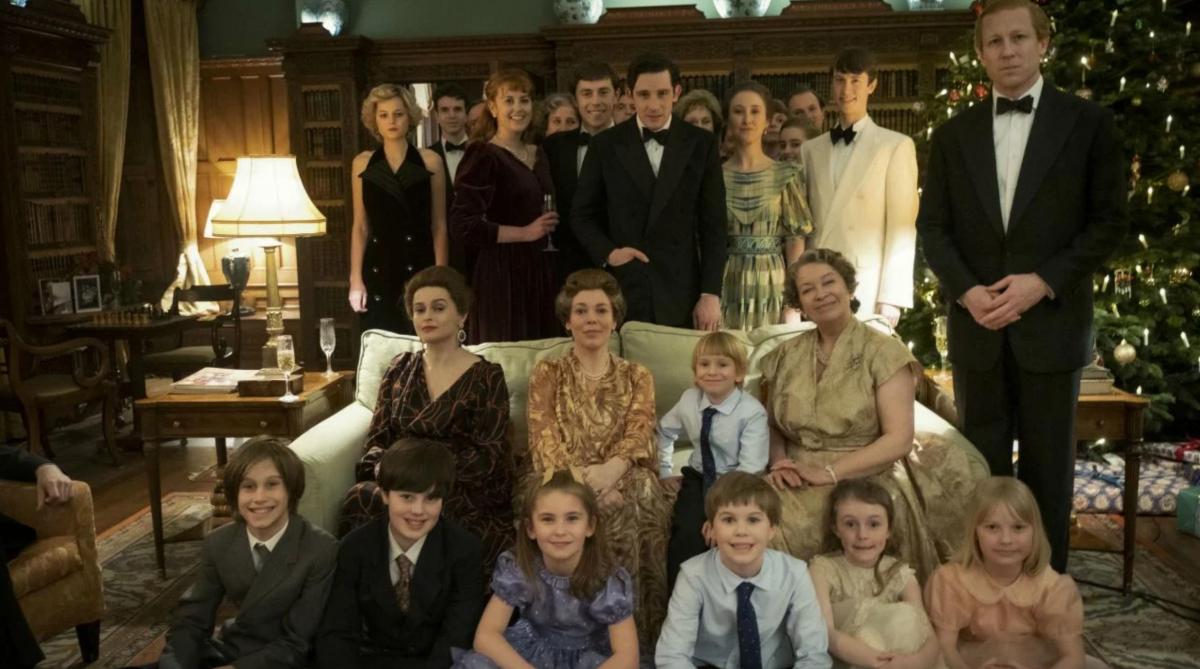 The Crown stagione 5 festa di natale