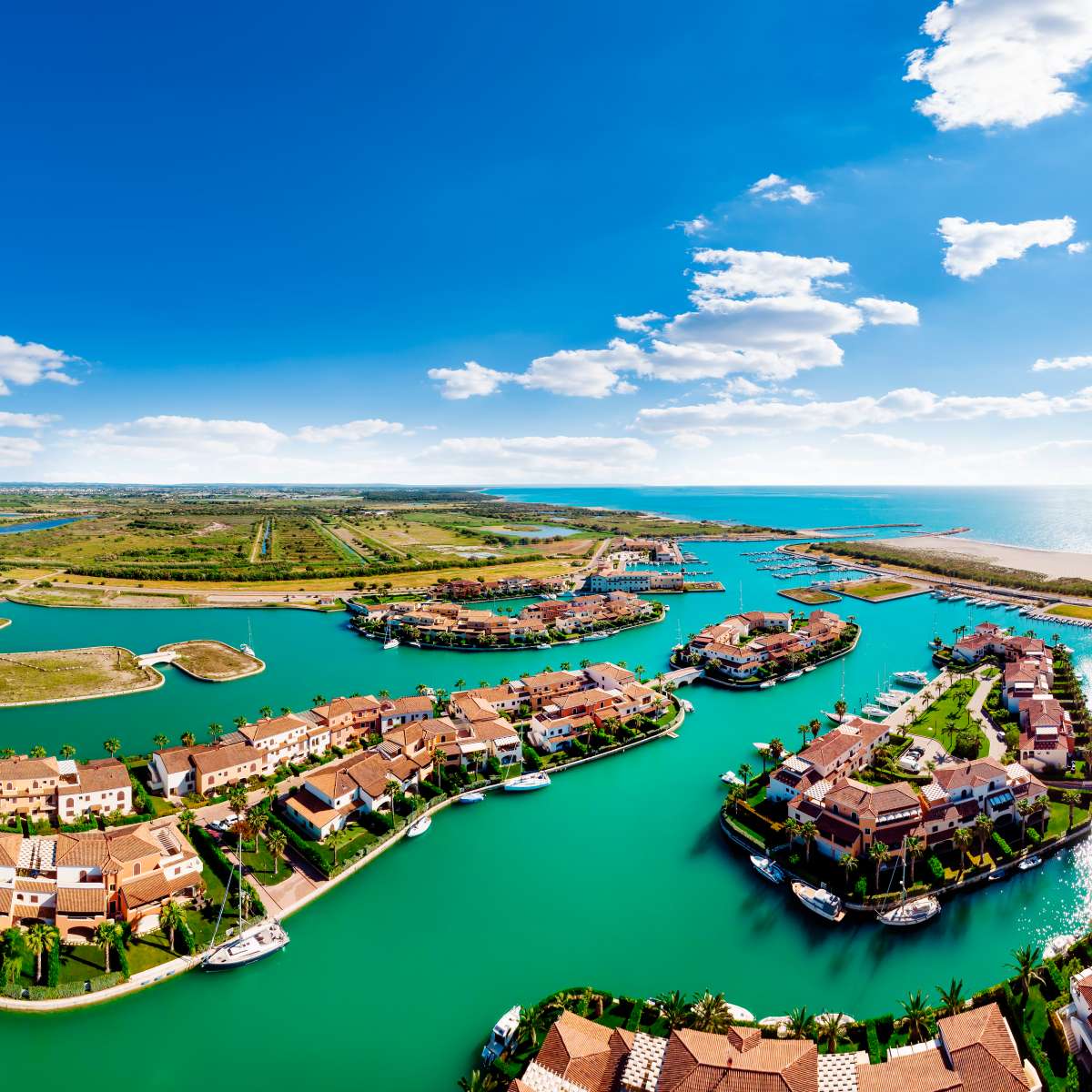 Le più belle spiagge del Sud Italia: vista dall'alto del paese di Policoro