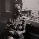 Frida con cane