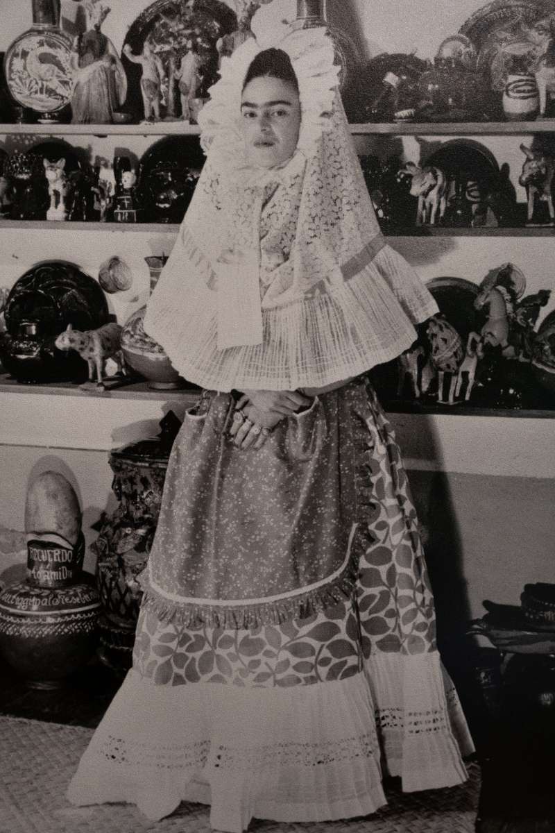 Frida Kahlo Frida con il velo tehuana