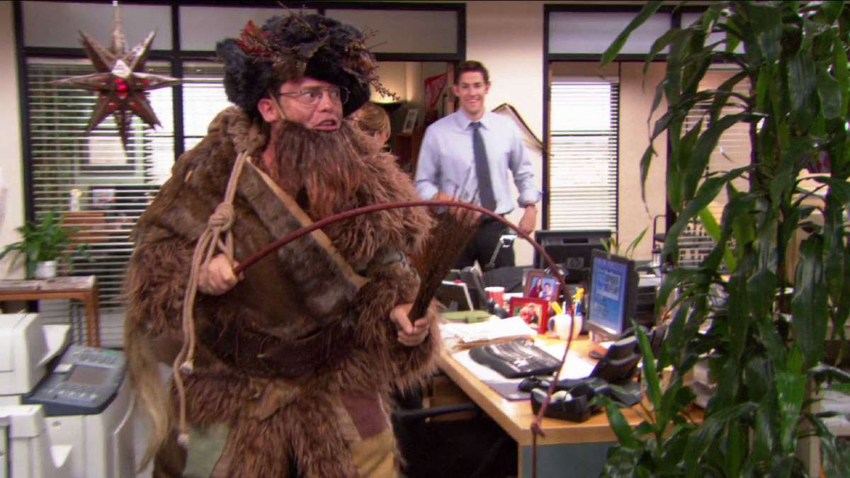Dwight Christmas the office natale