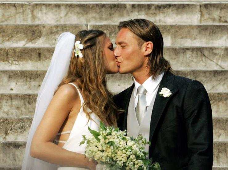 Francesco Totti e Ilary Blasi