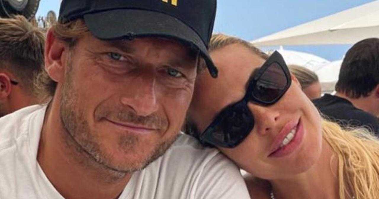 Francesco Totti e Ilary Blasi