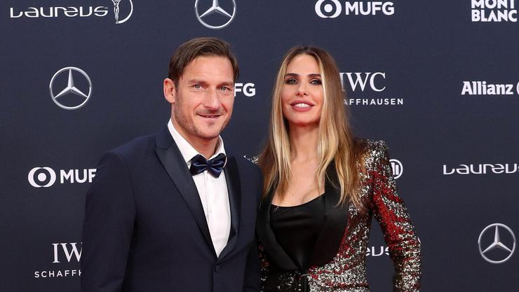 Ilary Blasi e Francesco Totti 