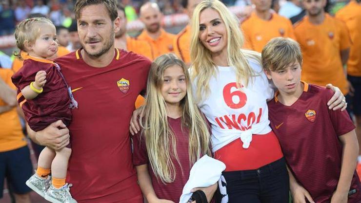 Ilary Blasi Francesco Totti 