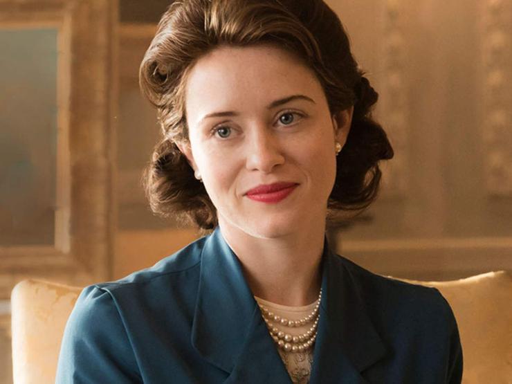 Claire Foy in The Crown