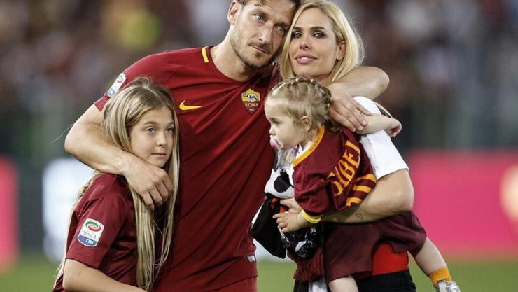 Francesco Totti e Ilary Blasi