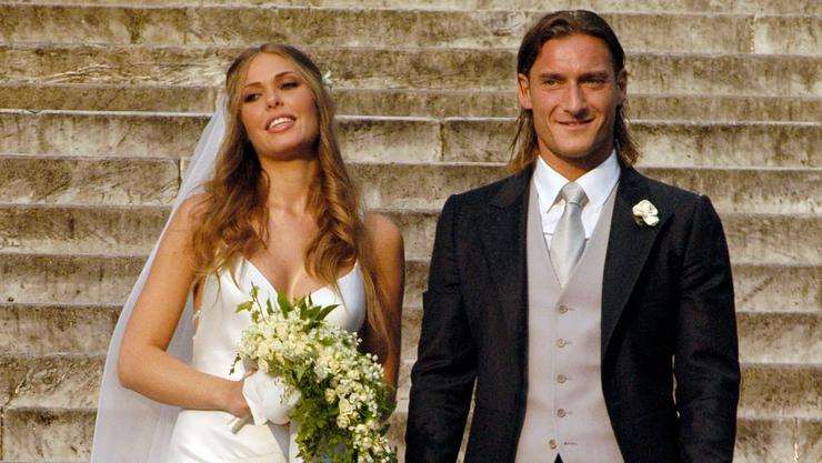 Ilary Blasi e Francesco Totti