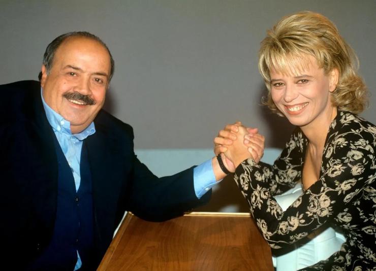 Maurizio Costanzo e Maria De Filippi