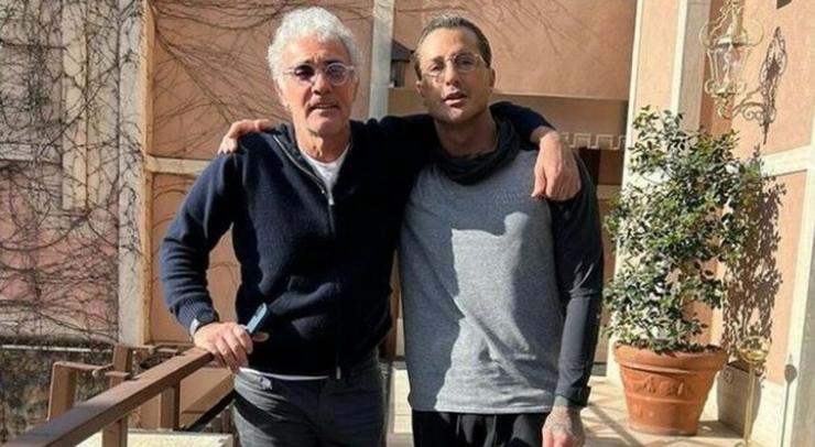 Massimo Giletti e Fabrizio Corona