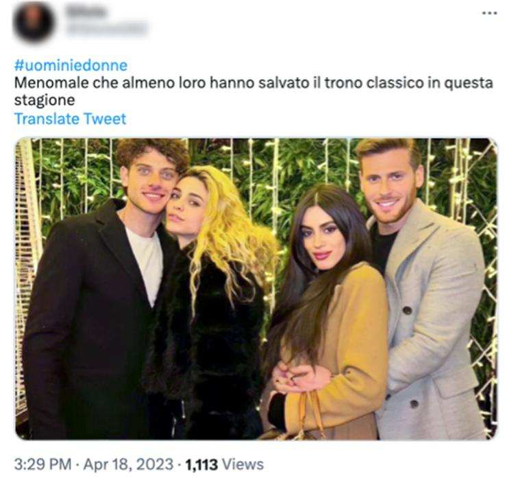 Uomini e Donne - commenti 