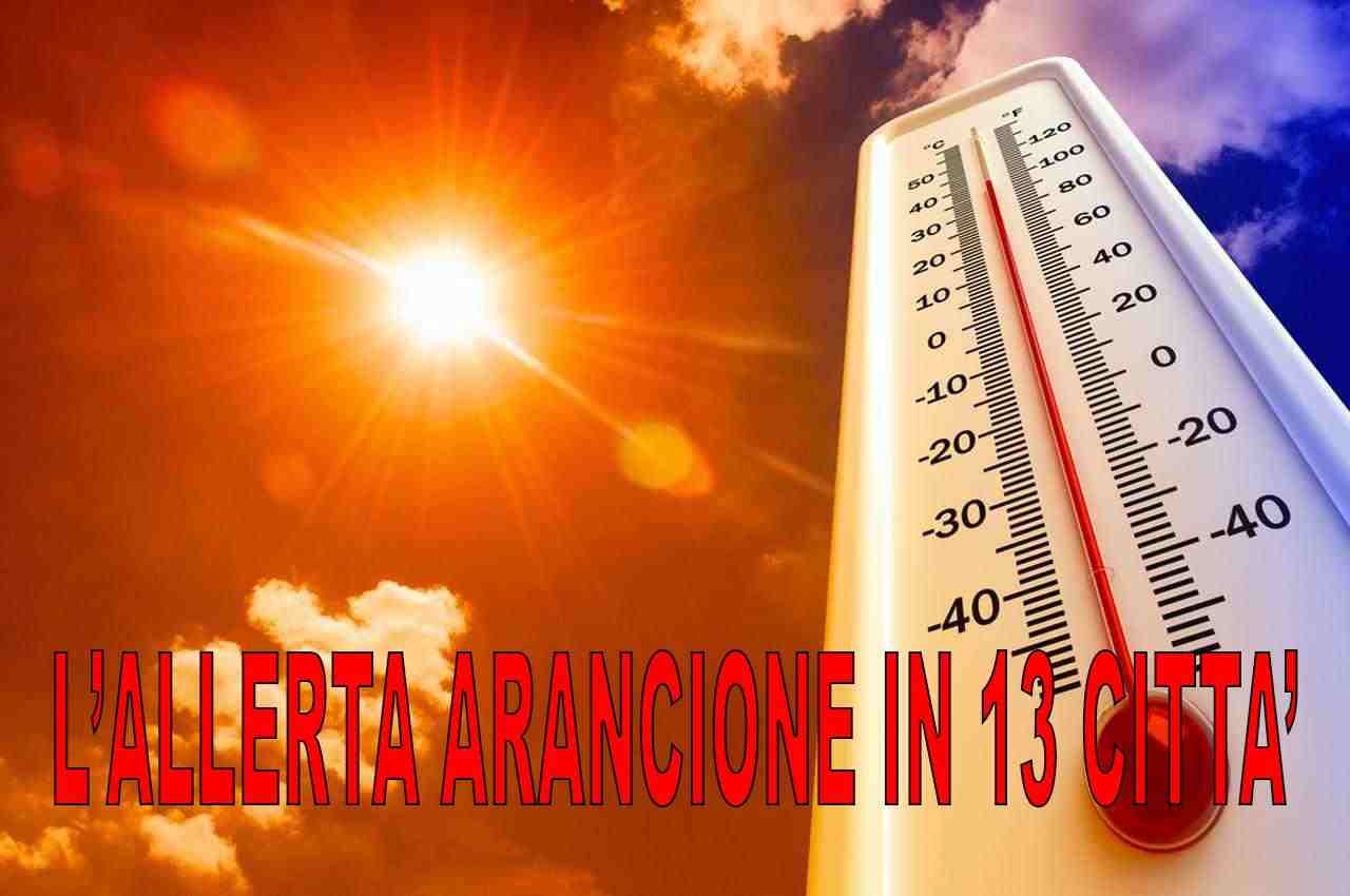 Il grande caldo colpisce l'Italia
