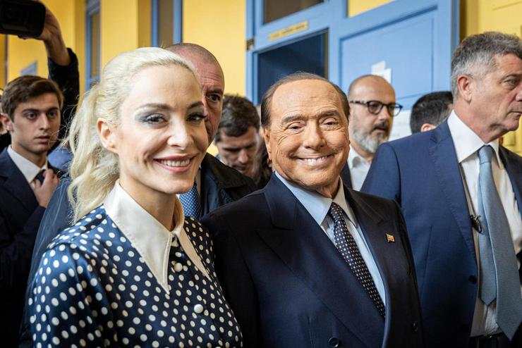 Marta Fascino e Silvio Berlusconi