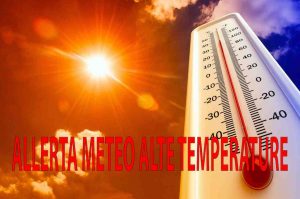 Allerta meteo alte temperature