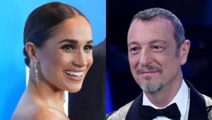 Meghan Markle - Amadeus al Festival di Sanremo