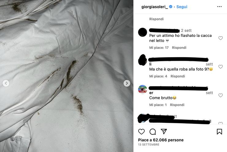 Giorgia Soleri su Instagram